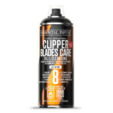 IMMORTAL Спрей 8в1 для догляду за інструментами "BLADES CARE,OIL CLEANSING" INFUSE, 400мл