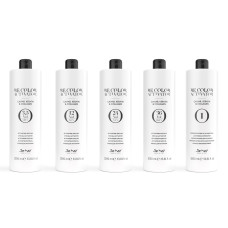 Be hair Окисник 1,05%, 3,6%, 7,2%, 10,8%, I  "Be color" з кератином, колагеном та чорною ікрою 1000мл