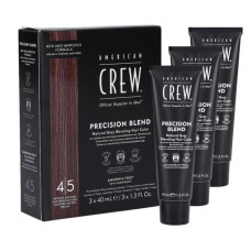 American Crew Система маскування сивини (рівень 4-5) "Precision Blend Medium"  3 х 40мл